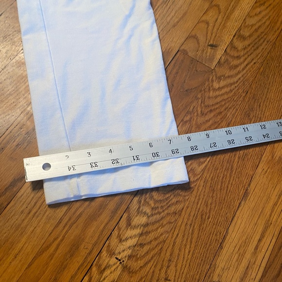 Eileen Fisher White Stretch Knit Ankle Pants – Size S - Picture 7 of 9